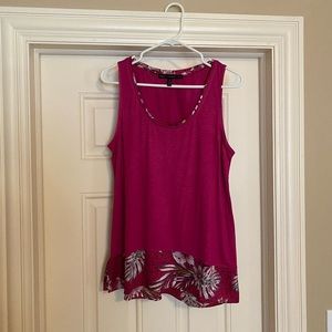 White House Black Market Med top sleeveless